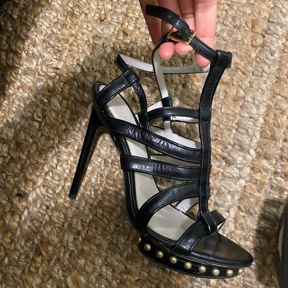 Jason Wu Platform Heels With Studs - Picture 3 of 4